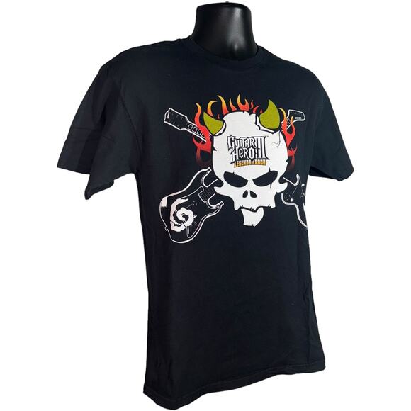 Guitar Hero III Legends Of Rock Video Game Promo Tee - Picture 4 of 9